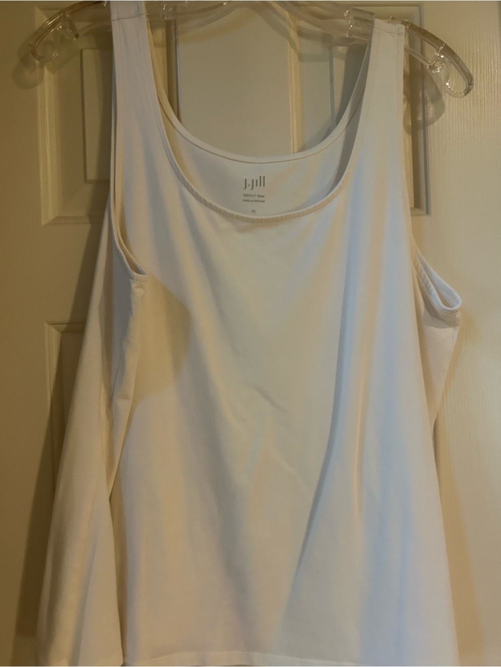 J Jill XL off white tank camisole sleeveless top